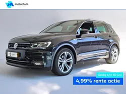 Zwart Gebruikt 2018 VW Tiguan R-line SUV | € 23.390 (Goede deal)