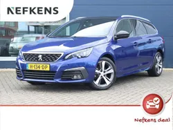 Blauw Gebruikt 2020 Peugeot 308 GT-line Stationwagen | € 15.800 (Duur)