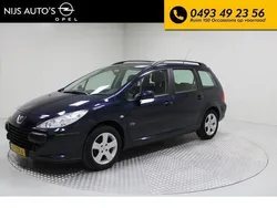 Blauw, metallic lak Gebruikt 2008 Peugeot 307 Stationwagen | € 2.750 (Duur)