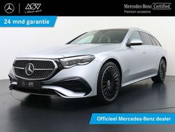 Zilver, metallic lak Gebruikt 2024 Mercedes E220 AMG line Stationwagen | € 73.895