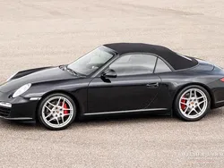 Zwart Gebruikt 2009 Porsche 911 Carrera S Cabriolet Cabriolet | € 59.997