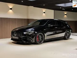 Zwart Gebruikt 2021 Mercedes CLA45 AMG Shooting Brake Premium Plus Stationwagen | € 49.950 (Eerlijke prijs)