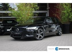 Zwart Gebruikt 2019 Volvo V60 R-Design Stationwagen | € 33.900 (Iets duurder)