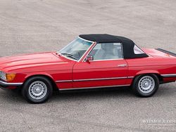 Rood Gebruikt 1984 Mercedes SL500 | € 39.950
