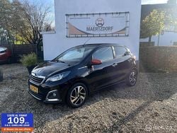 Zwart Gebruikt 2015 Peugeot 108 Roland Garros Hatchback | € 6.650 (Eerlijke prijs)