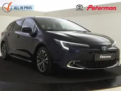 Blauw, metallic lak Gebruikt 2024 Toyota Corolla Edition Stationwagen | € 29.899 (Eerlijke prijs)