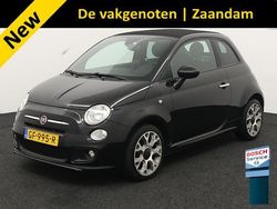 Zwart Gebruikt 2015 Fiat 500C Cabriolet | € 8.950 (Eerlijke prijs)