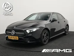 Zwart Gebruikt 2022 Mercedes A250 AMG line Sedan | € 29.940 (Goede deal)
