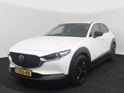 Snowflake white pearl (wit metallic) Gebruikt 2023 Mazda CX-30 Homura-Line SUV | € 33.940 (Iets duurder)