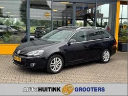 Zwart Gebruikt 2010 VW Golf VI Highline Stationwagen | € 9.495 (Duur)