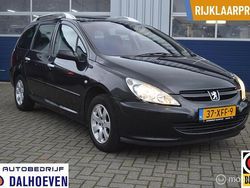 Zwart Gebruikt 2003 Peugeot 307 Stationwagen | € 2.450 (Iets duurder)
