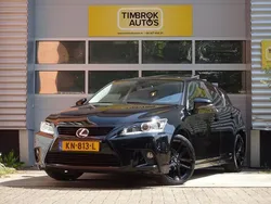 Zwart, metallic lak Gebruikt 2016 Lexus CT200h Sport Line Hatchback | € 12.750 (Super prijs)