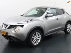 Grijs, metallic lak Gebruikt 2016 Nissan Juke Acenta SUV | € 10.000 (Goede deal)