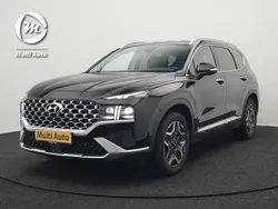 Zwart Gebruikt 2021 Hyundai Santa Fe Premium SUV | € 33.920 (Super prijs)