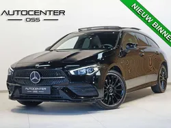 Zwart Gebruikt 2021 Mercedes CLA250e Shooting Brake AMG Stationwagen | € 31.895 (Iets duurder)