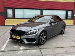 Grijs Gebruikt 2017 Mercedes C200 AMG line Sedan | € 22.500 (Goede deal)