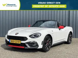Wit Gebruikt 2017 Fiat 124 Spider Abarth Cabriolet | € 33.740 (Eerlijke prijs)
