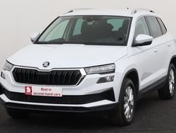 Wit Gebruikt 2024 Skoda Karoq Ambition SUV | € 29.995 (Super prijs)