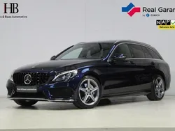 Blauw Gebruikt 2018 Mercedes C180 AMG Stationwagen | € 21.845 (Eerlijke prijs)