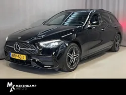 Zwart Gebruikt 2023 Mercedes E300 AMG line Stationwagen | € 42.950 (Super prijs)