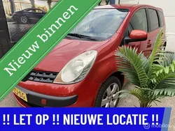 Rood Gebruikt 2008 Nissan Note Acenta MPV | € 1.895 (Eerlijke prijs)