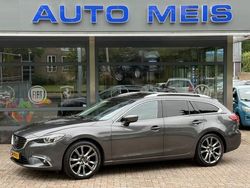 Grijs, metallic lak Gebruikt 2017 Mazda 6 Stationwagen | € 19.900 (Eerlijke prijs)