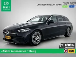 Zwart, metallic lak Gebruikt 2021 Mercedes C200 AMG line Stationwagen | € 36.945 (Goede deal)