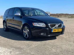Zwart Gebruikt 2012 Volvo V50 Stationwagen | € 10.500