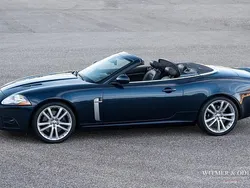 Blauw Gebruikt 2008 Jaguar XKR Cabriolet | € 36.950