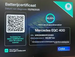 Zwart Gebruikt 2021 Mercedes EQC400 Business SUV | € 29.845 (Super prijs)