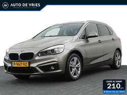 Grijs, metallic lak Gebruikt 2017 BMW 218 Active Tourer MPV | € 12.950 (Super prijs)