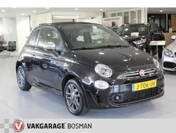 Zwart Gebruikt 2020 Fiat 500C Rockstar Cabriolet | € 14.200 (Eerlijke prijs)