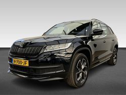 Zwart Gebruikt 2020 Skoda Kodiaq SportLine SUV | € 26.745 (Eerlijke prijs)