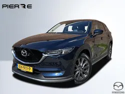 Deep crystal blue (blauw metallic) Gebruikt 2019 Mazda CX-5 Luxury SUV | € 26.845 (Iets duurder)