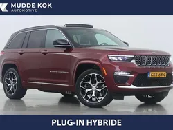 Rood Gebruikt 2024 Jeep Grand Cherokee Summit SUV | € 67.700