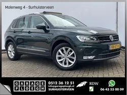 Groen, metallic lak Gebruikt 2017 VW Tiguan Highline SUV | € 21.900 (Eerlijke prijs)