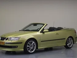 Geel, metallic lak Gebruikt 2005 Saab 9-3 Cabriolet Aero Cabriolet | € 14.950 (Goede deal)