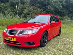 Rood Gebruikt 2009 Saab 9-3 Vector Stationwagen | € 6.999