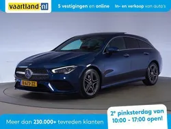 Blauw, metallic lak Gebruikt 2021 Mercedes CLA200 Shooting Brake Business Stationwagen | € 28.745 (Eerlijke prijs)