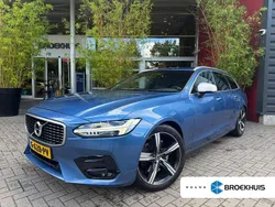Blauw Gebruikt 2018 Volvo V90 R-Design Stationwagen | € 24.900 (Eerlijke prijs)
