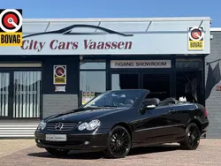 Zwart, metallic lak Gebruikt 2003 Mercedes CLK240 Elegance Cabriolet | € 7.999 (Iets duurder)