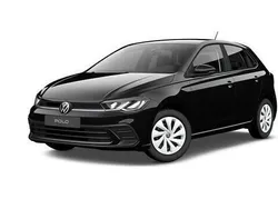 Zwart Nieuw 2024 VW Polo Hatchback | € 24.774 (Super prijs)
