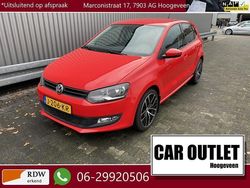 Rood Gebruikt 2010 VW Polo Highline Hatchback | € 5.650 (Goede deal)