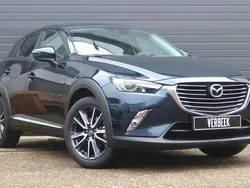 Blauw Gebruikt 2018 Mazda CX-3 SUV | € 17.750 (Eerlijke prijs)