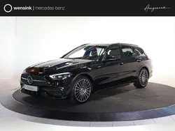 Zwart Nieuw 2025 Mercedes C300e Business Stationwagen | € 69.717 (Iets duurder)