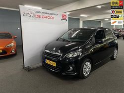 Zwart Gebruikt 2017 Peugeot 108 Active Hatchback | € 7.850 (Eerlijke prijs)