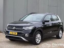 Zwart Gebruikt 2021 VW T-Cross Life SUV | € 21.990 (Eerlijke prijs)