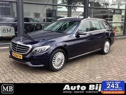 Blauw Gebruikt 2015 Mercedes C180 Prestige Stationwagen | € 14.995 (Goede deal)