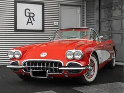 Rood Gebruikt 1960 Chevrolet Corvette C1 Cabriolet | € 119.950