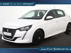 Wit, metallic lak Gebruikt 2020 Peugeot 208 Active Hatchback | € 12.600 (Eerlijke prijs)